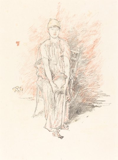 Studio di figura a colori da James Abbott McNeill Whistler
