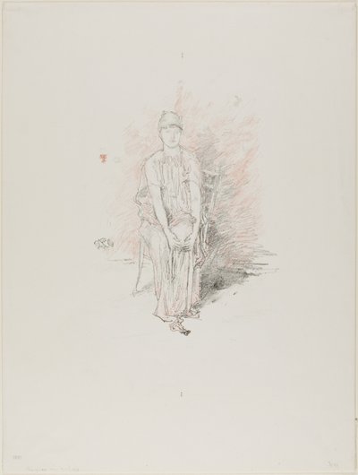 Studio di figura a colori da James Abbott McNeill Whistler