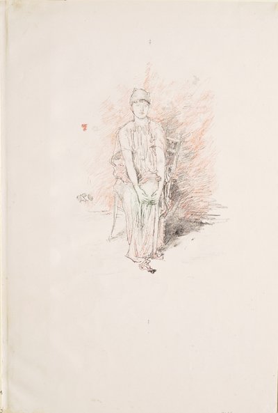 Studio di figura a colori da James McNeill Whistler