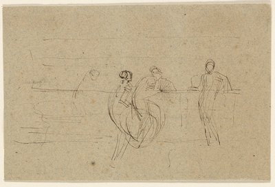 Figure da una ringhiera da James McNeill Whistler