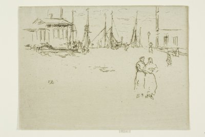 Molo di Pesca, Ostenda da James Abbott McNeill Whistler