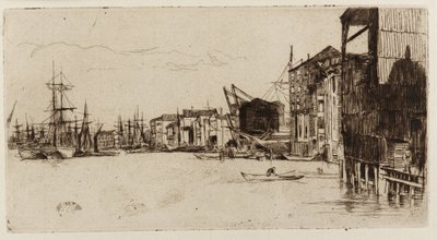 Molo del libero commercio da James Abbott McNeill Whistler