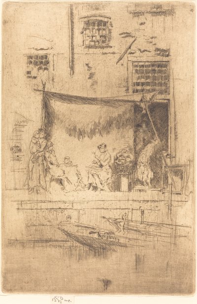 Bancarella di Frutta da James Abbott McNeill Whistler