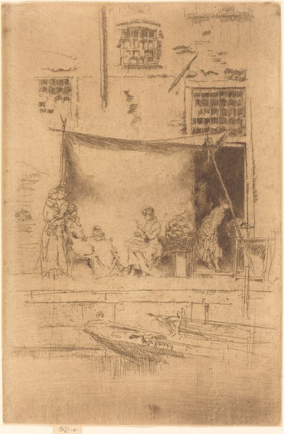 Bancarella di frutta da James Abbott McNeill Whistler