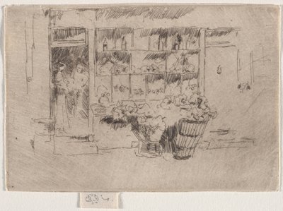 Negozio di frutta da James McNeill Whistler