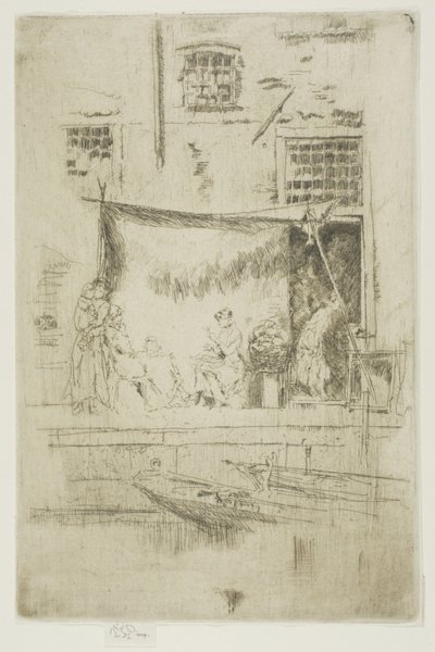 Bancarella di frutta da James Abbott McNeill Whistler