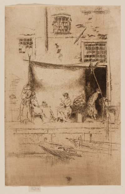 Bancarella di frutta da James Abbott McNeill Whistler