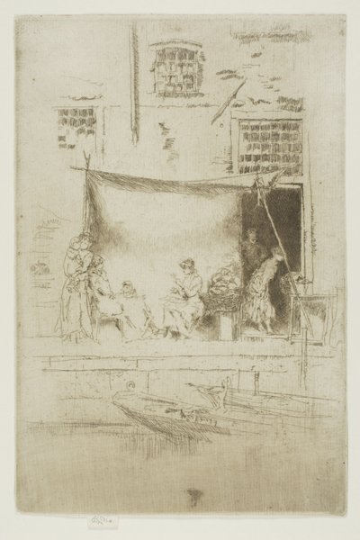 Bancarella di frutta da James Abbott McNeill Whistler