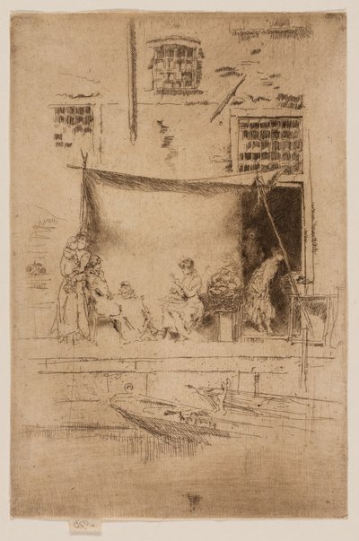 Bancarella di frutta da James Abbott McNeill Whistler