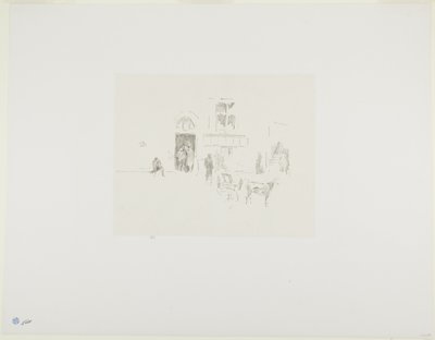 Porta del palco del Gaiety da James Abbott McNeill Whistler