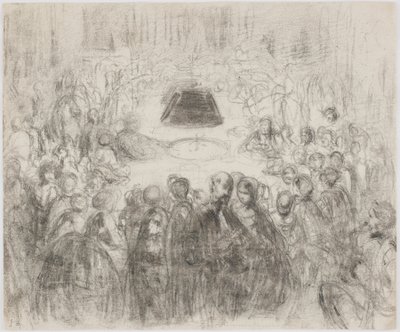 Salone da gioco a Baden-Baden da James Abbott McNeill Whistler
