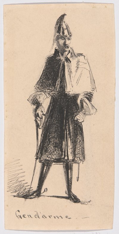 Gendarme da James Abbott McNeill Whistler