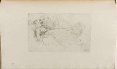 Ragazza Distesa da James Abbott McNeill Whistler