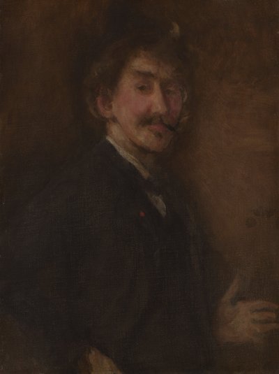 Oro e marrone: autoritratto da James McNeill Whistler