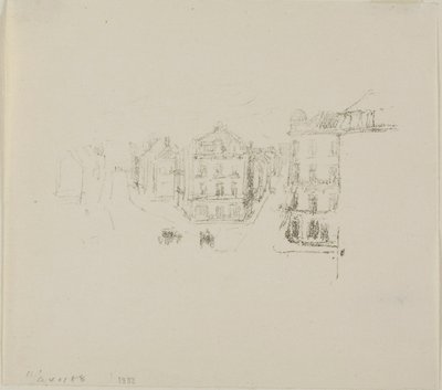 Grand Rue, Dieppe da James McNeill Whistler