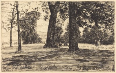 Parco di Greenwich da James McNeill Whistler