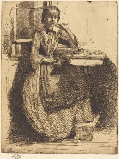 Gretchen a Heidelberg da James Abbott McNeill Whistler