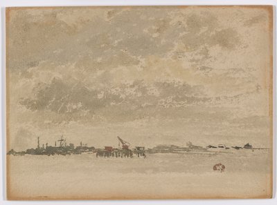 Grigio e argento – Purfleet da James Abbott McNeill Whistler