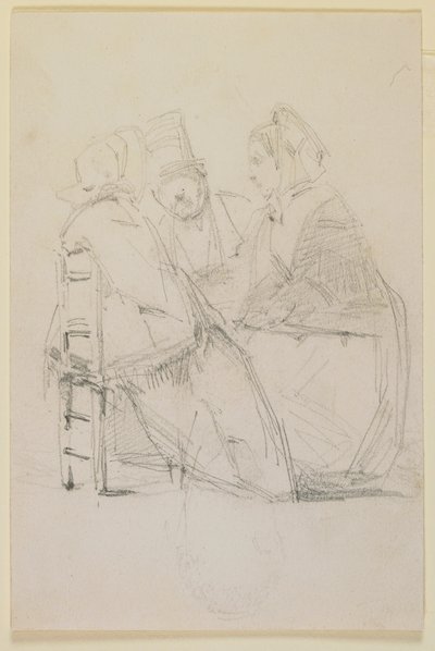 Gruppo che conversa da James Abbott McNeill Whistler