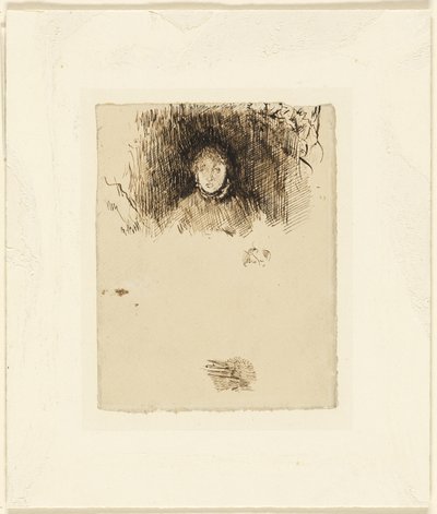 Testa di ragazza da James McNeill Whistler