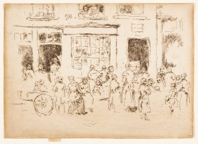 Via Alta, Bruxelles da James Abbott McNeill Whistler