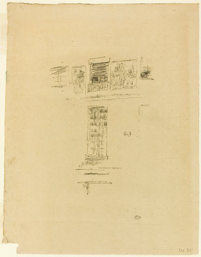 Hôtel Colbert, Finestre da James McNeill Whistler
