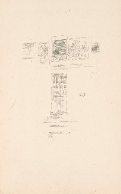 Hôtel Colbert, Finestre da James McNeill Whistler