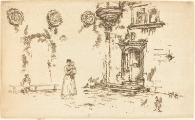Hotel Lallement, Bourges da James Abbott McNeill Whistler
