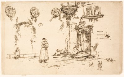 Hôtel Lallemont, Bourges da James McNeill Whistler