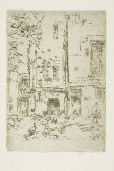 Hôtel de la Croix Blanche da James McNeill Whistler