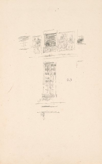 Hôtel Colbert, Finestre da James McNeill Whistler