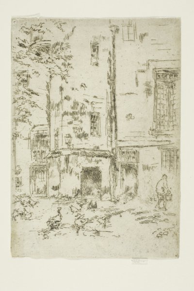 Hôtel de la Croix Blanche da James Abbott McNeill Whistler
