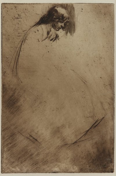 La Testa Chino di Jo da James Abbott McNeill Whistler