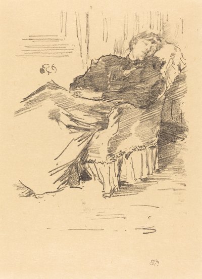 La bella dama addormentata da James Abbott McNeill Whistler