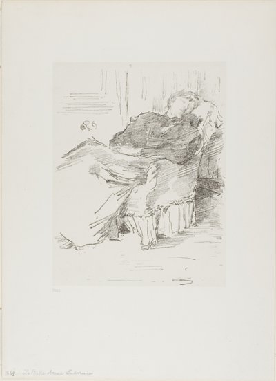 La Belle Dame endormie da James Abbott McNeill Whistler