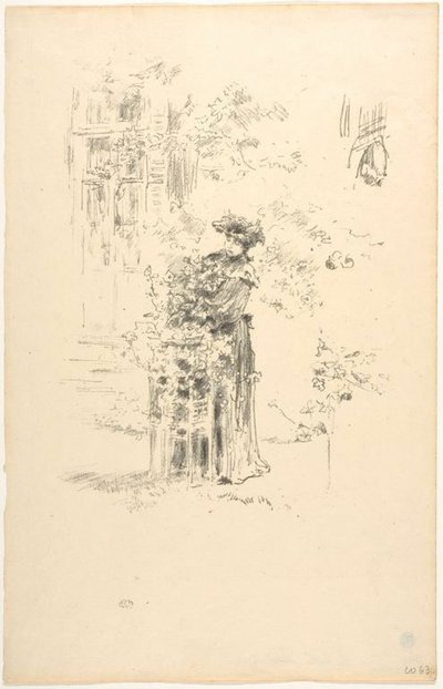 La Bella Giardiniera da James Abbott McNeill Whistler