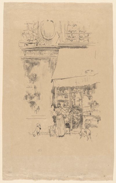 La fruttivendola di rue de Grenelle da James McNeill Whistler