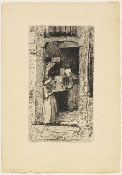 La venditrice di senape da James Abbott McNeill Whistler