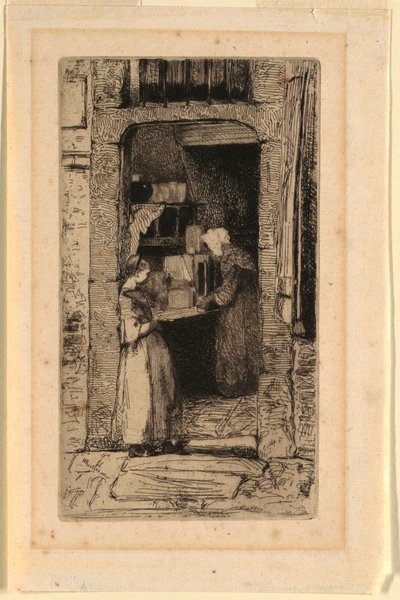 La venditrice di senape da James Abbott McNeill Whistler