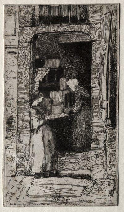 La venditrice di senape da James McNeill Whistler