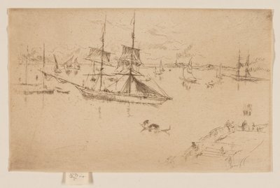 Laguna - Mezzogiorno da James Abbott McNeill Whistler