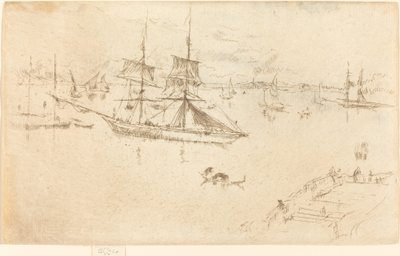 Laguna: Mezzogiorno da James Abbott McNeill Whistler