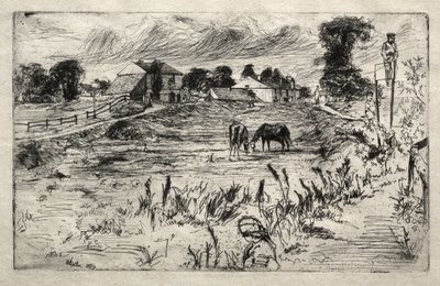 Paesaggio con cavallo da James McNeill Whistler
