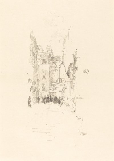 Piccola Corte, Cloth Fair da James Abbott McNeill Whistler
