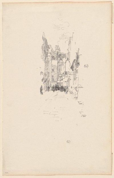Piccola Corte, Cloth Fair da James Abbott McNeill Whistler