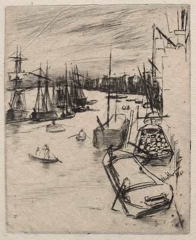 Piccola Wapping da James McNeill Whistler