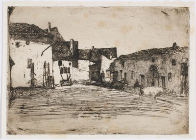 Liverdun. Una delle dodici incisioni dalla natura da James Abbott McNeill Whistler