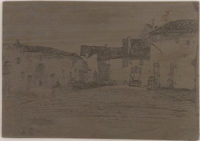 Liverdun. Uno dei <em>Twelve Etchings from Nature</em> da James Abbott McNeill Whistler
