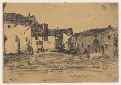 Liverdun, dal Set Francese (Douze Eaux-Fortes d) da James Abbott McNeill Whistler
