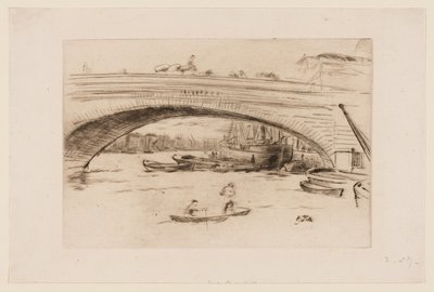 Ponte di Londra da James Abbott McNeill Whistler